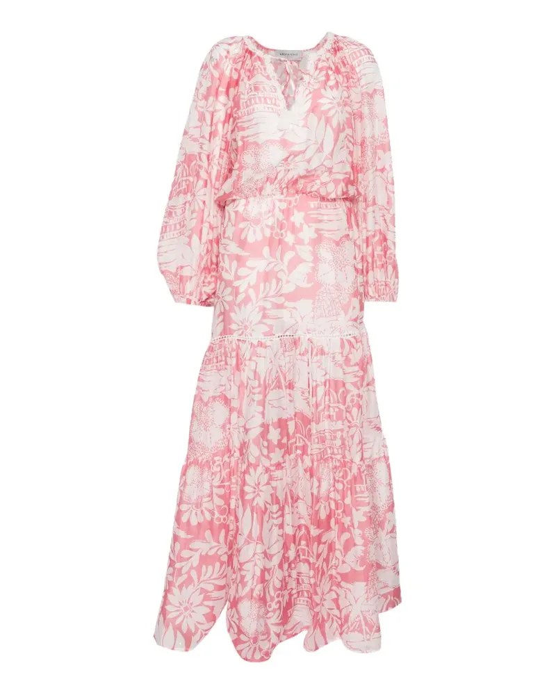 Ermanno Scervino floral-print maxi dress - Rosa Rosa