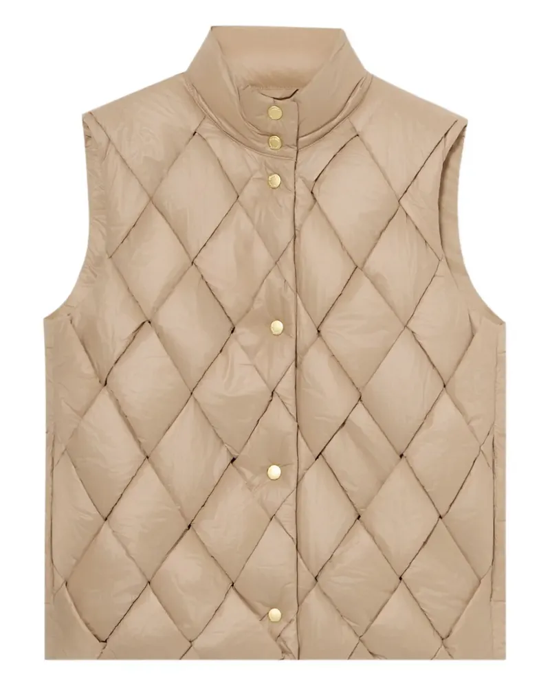 Brooks Brothers 3D padded gilet - Nude Nude