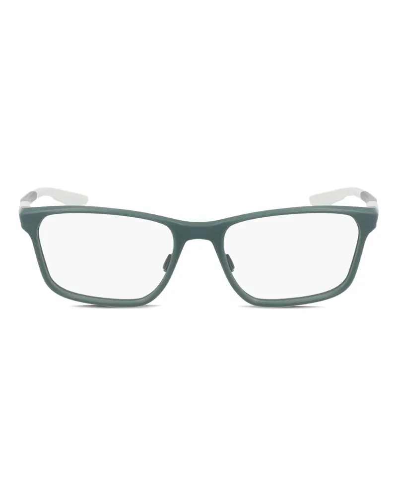 Nike Brille mit eckigem Gestell - Grün Grün