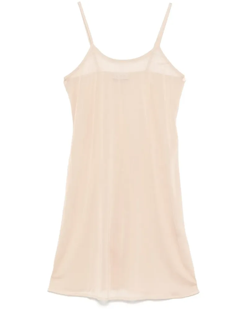 MRZ Sheer-Minikleid - Nude Nude