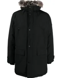 Michael Kors Parka mit Faux Fur Schwarz