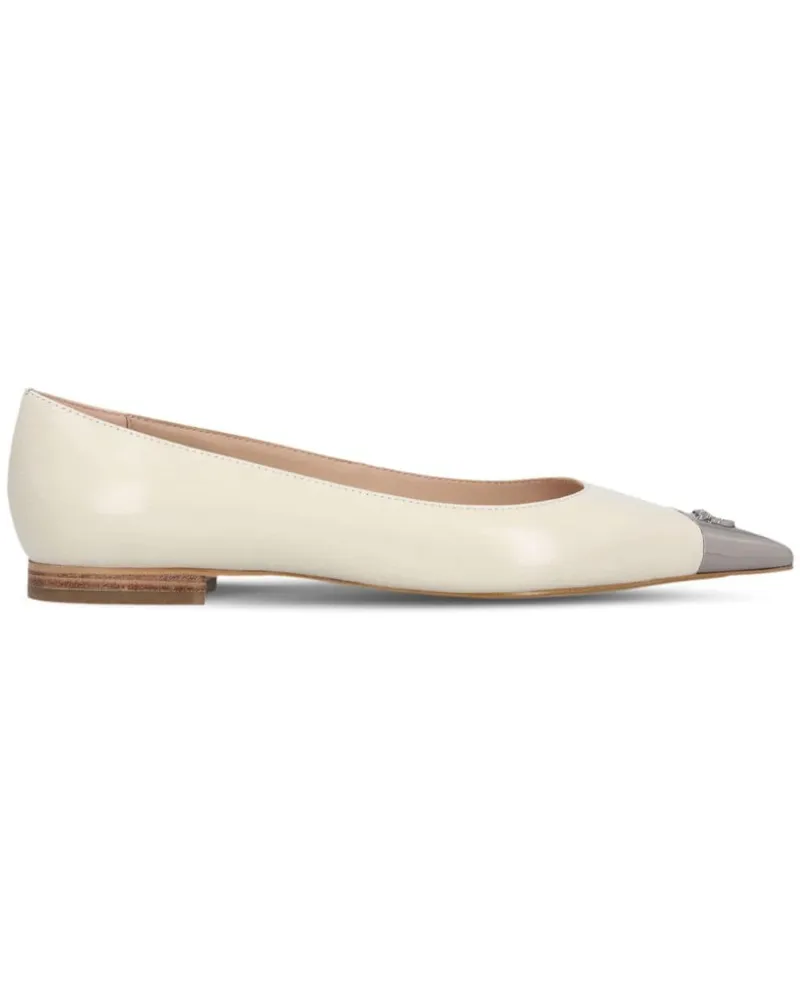 Pinko Ballerinas mit Zehendetail Nude