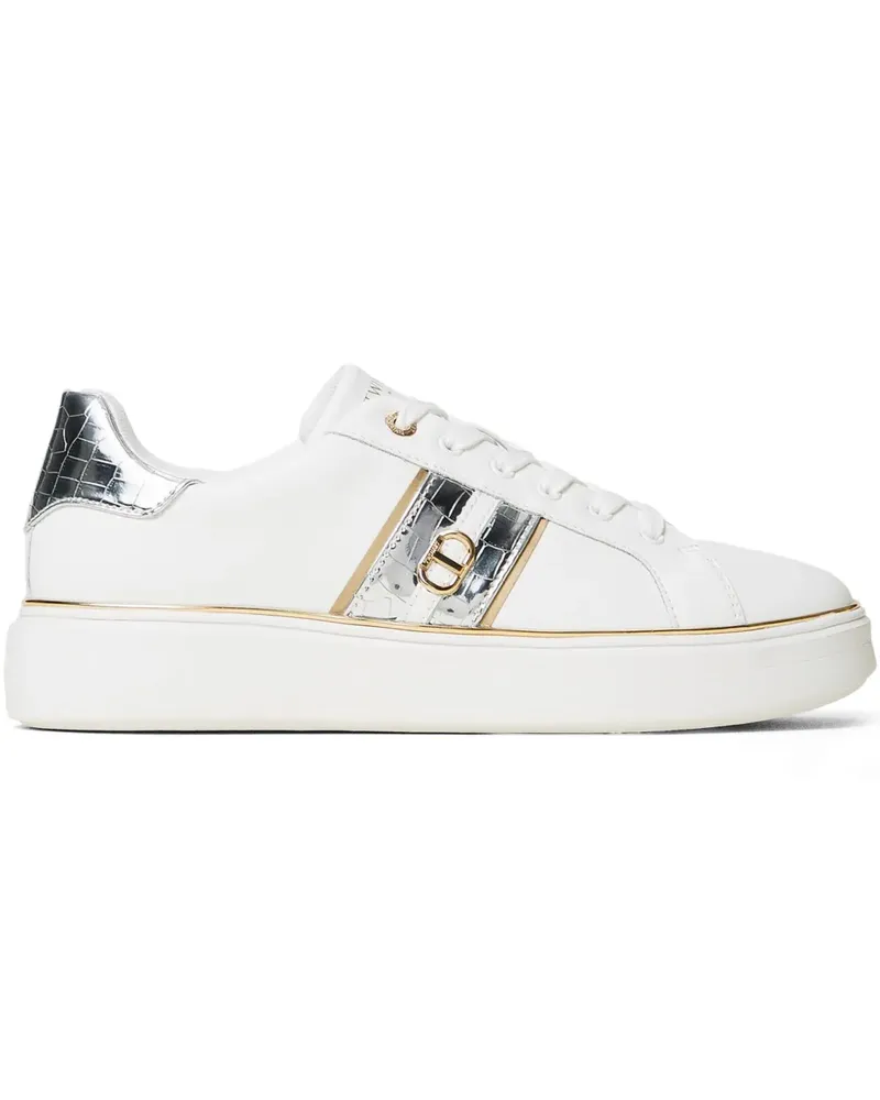 Twin-Set Oval T Sneakers - Weiß Weiß