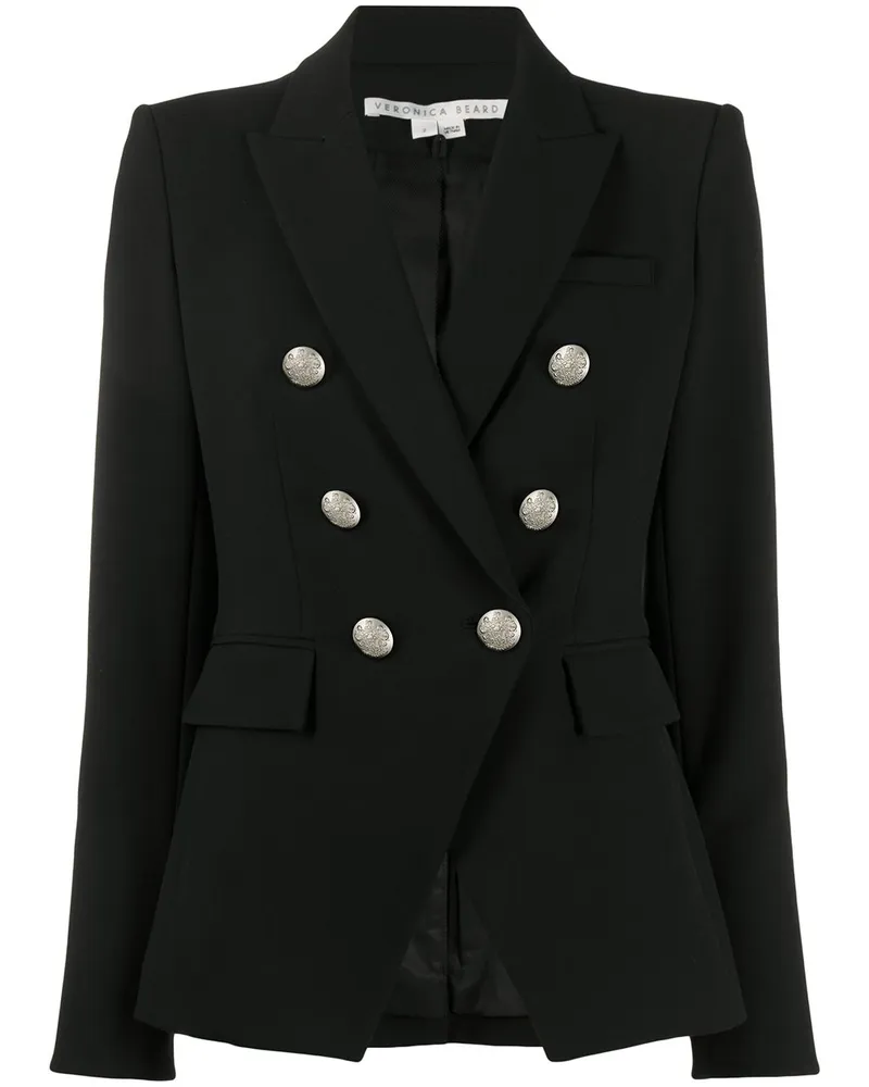 Veronica Beard Miller Dickey Blazer - Schwarz Schwarz