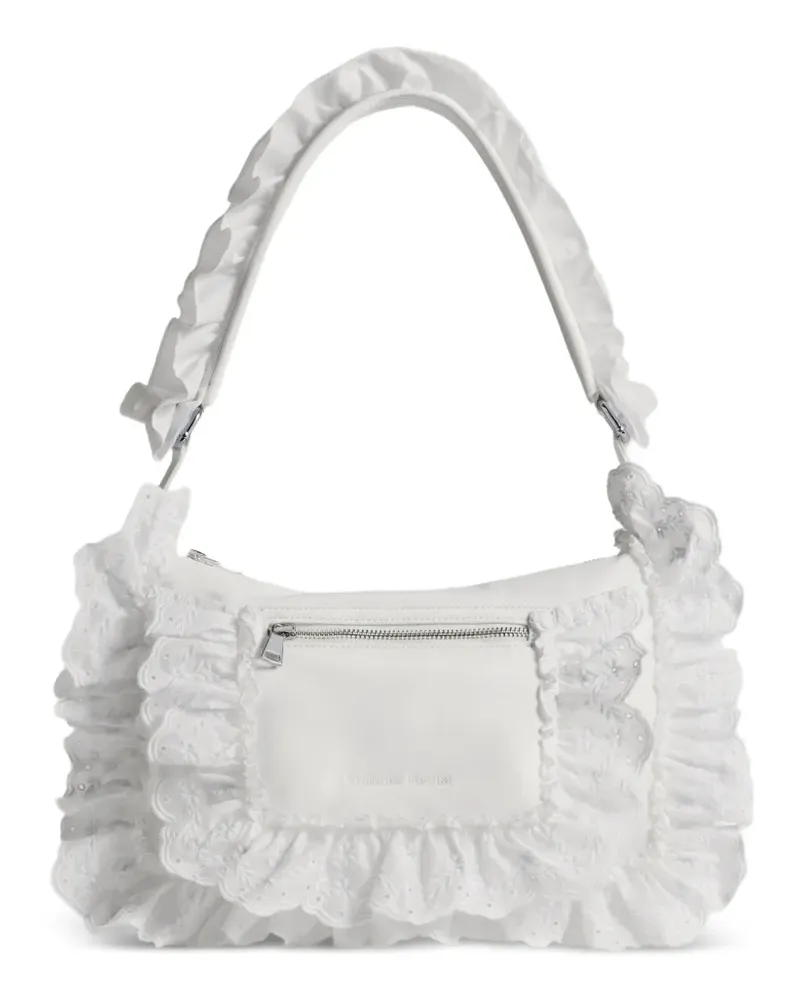 Simone Rocha Schultertasche im Kissen-Design - Weiß Weiß