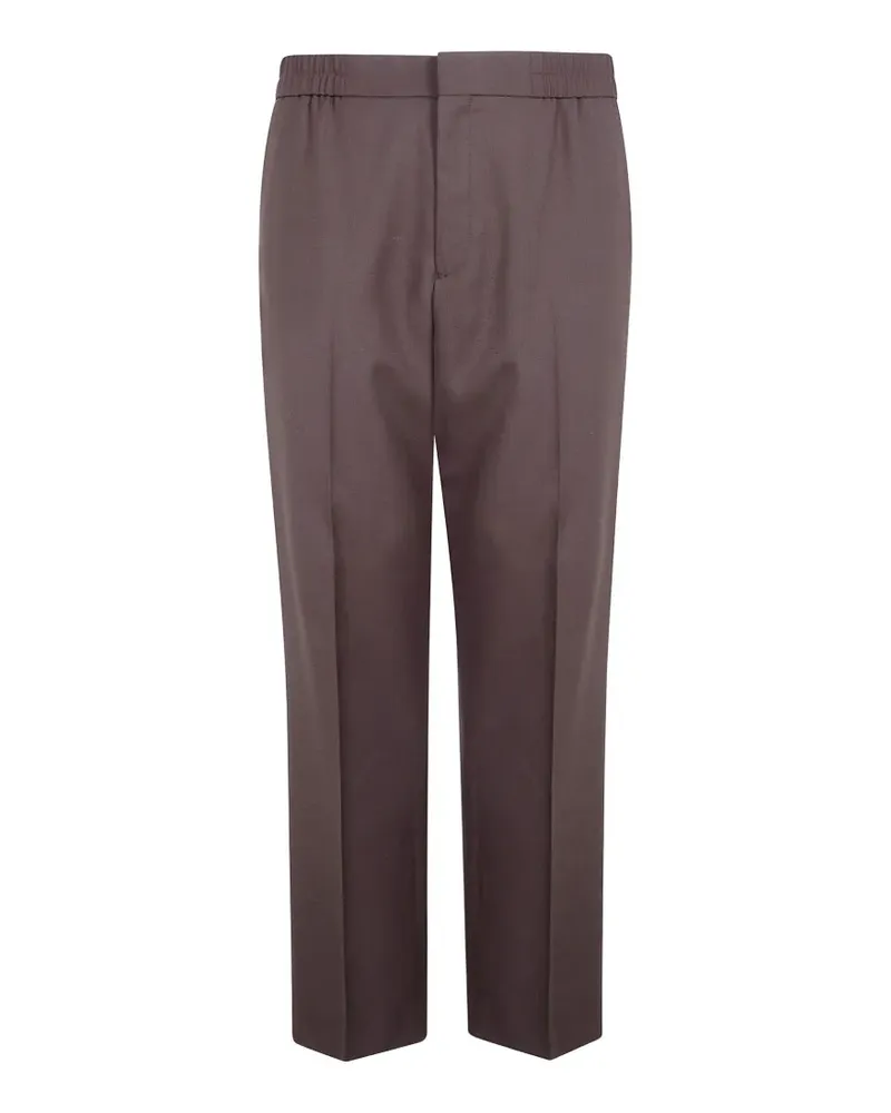 Paul Smith elasticated-waist trousers - Braun Braun