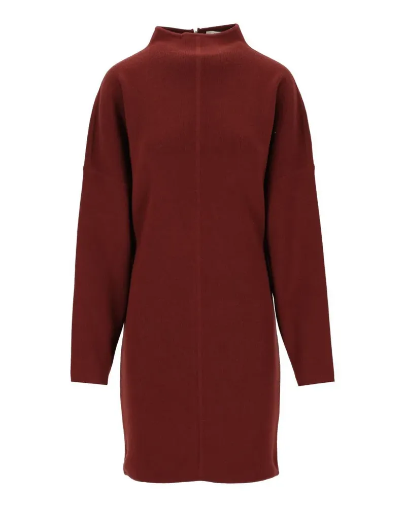 Max Mara Racconto Minikleid mit Stehkragen - Rot Rot