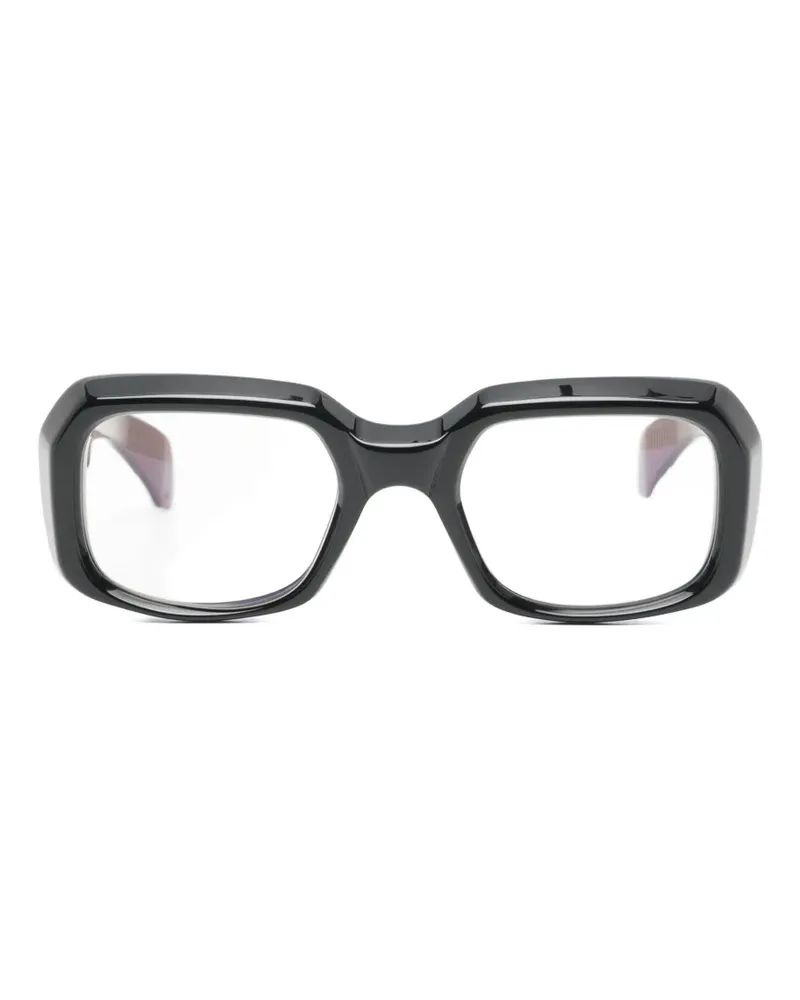 Jacques Marie Mage Aldo Brille mit eckigem Gestell - Schwarz Schwarz