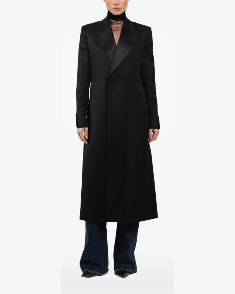 Sa Su Phi Benni double-breasted coat - Schwarz Schwarz