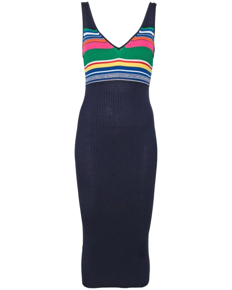 STAUD Dana' Kleid - Blau Blau
