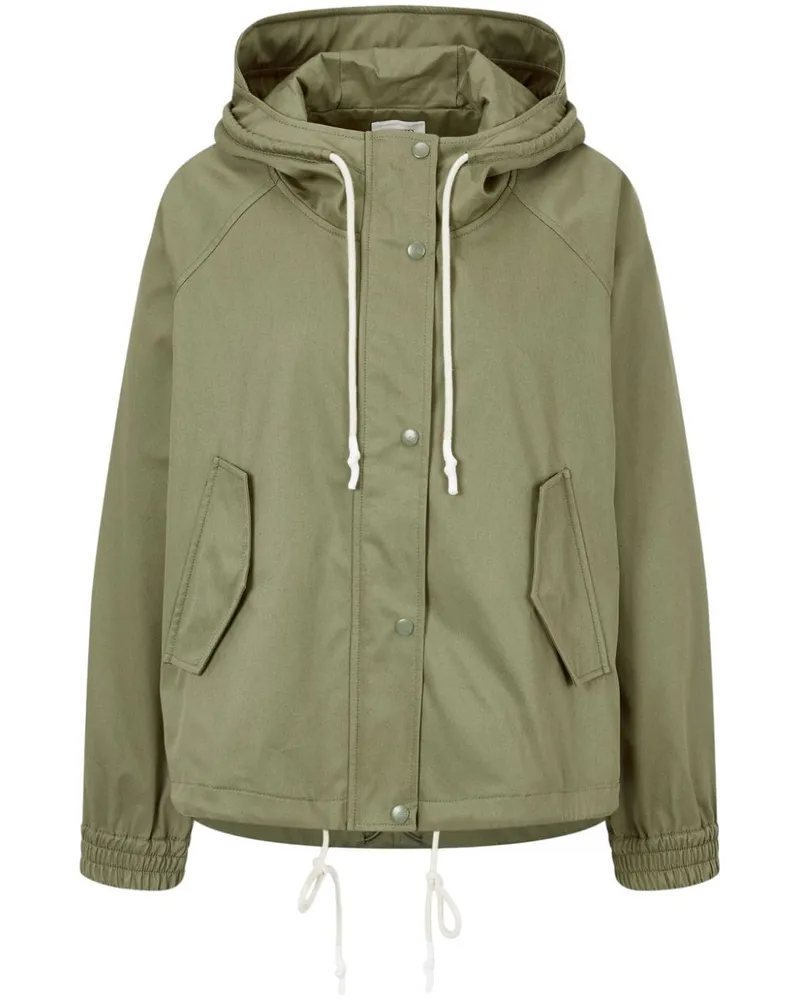 STUDIO TOMBOY Kapuzenjacke mit Kordelzug - Grün Grün