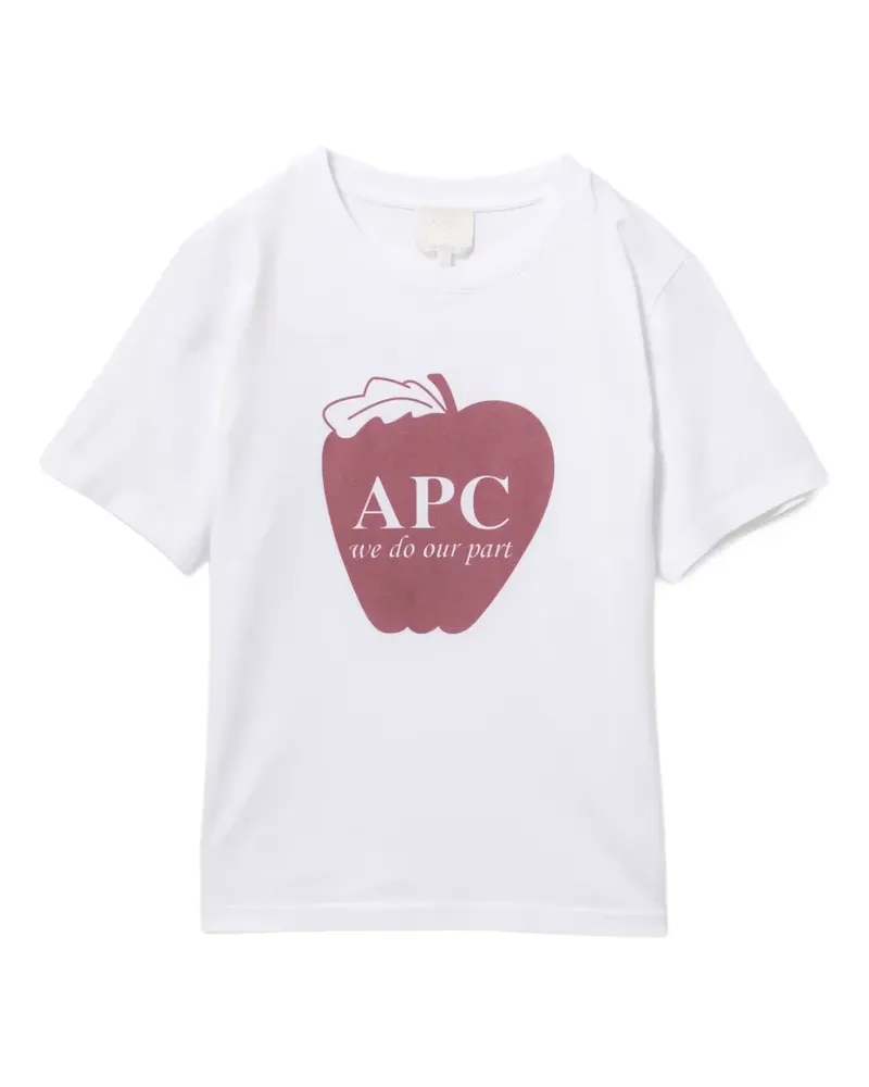 A.P.C. Pomme T-Shirt - Weiß Weiß