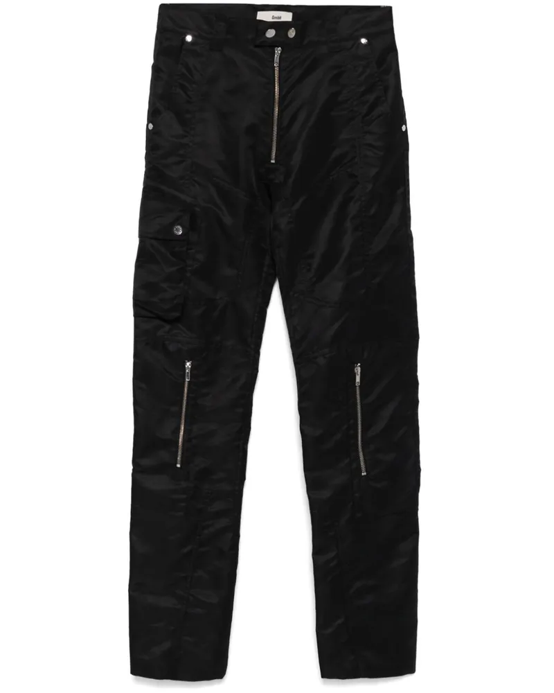 GmbH Bikerhose - Schwarz Schwarz