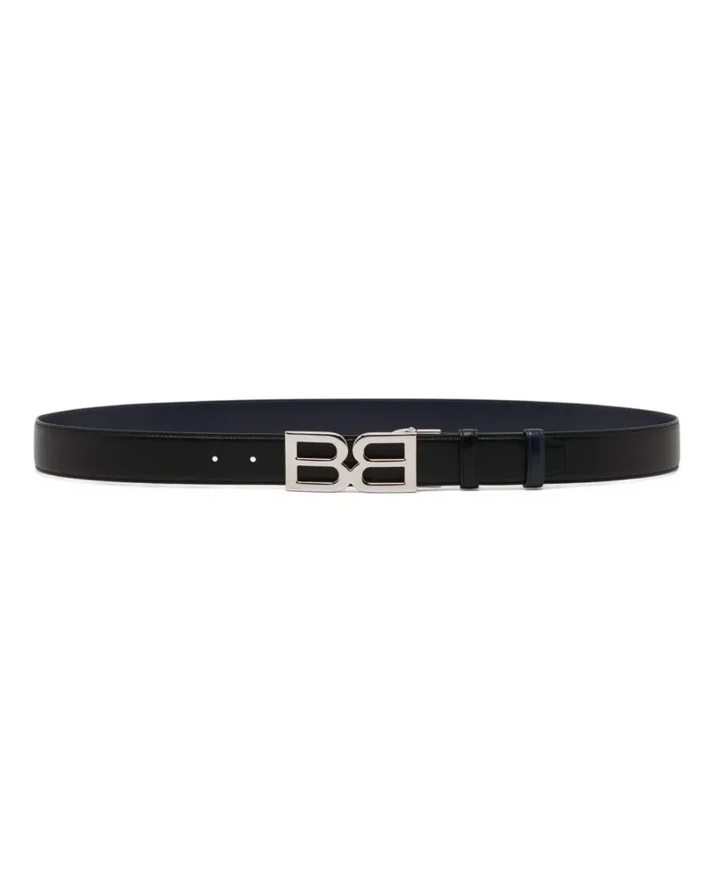 Bally B Twice reversible belt - Schwarz Schwarz