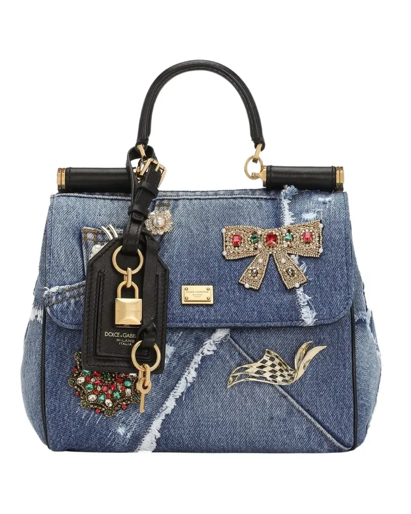Dolce & Gabbana My Sicily Tote Bag - Blau Blau