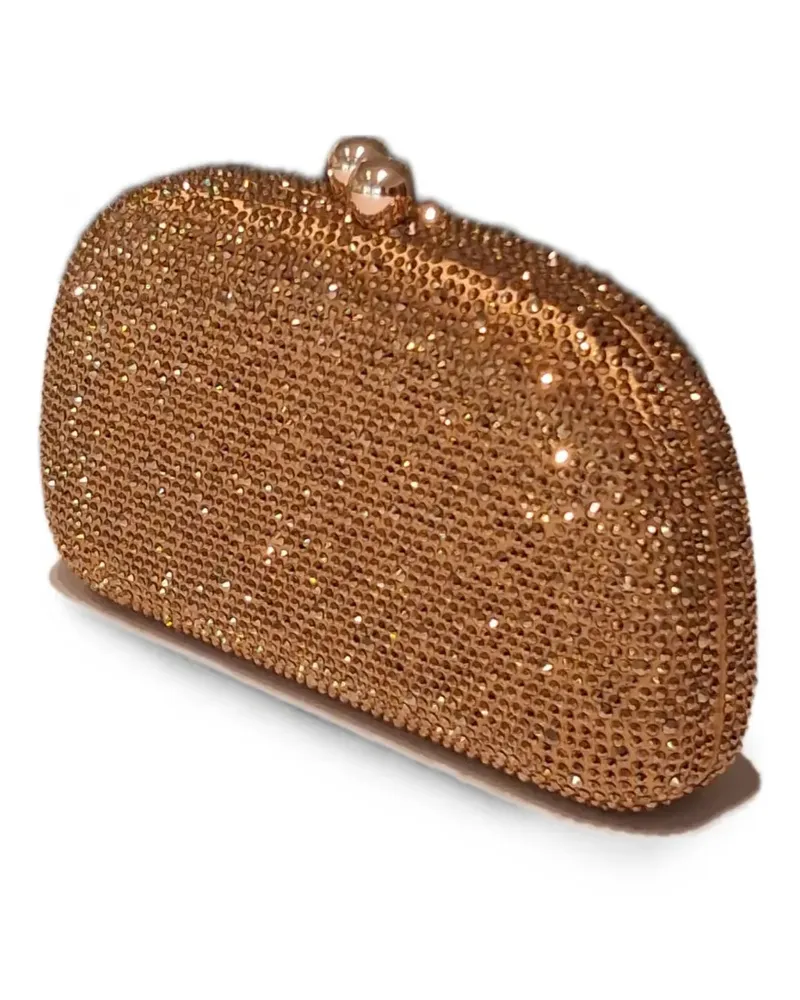 Serpui Mia crystal-embellished cross body bag - Gold Gold
