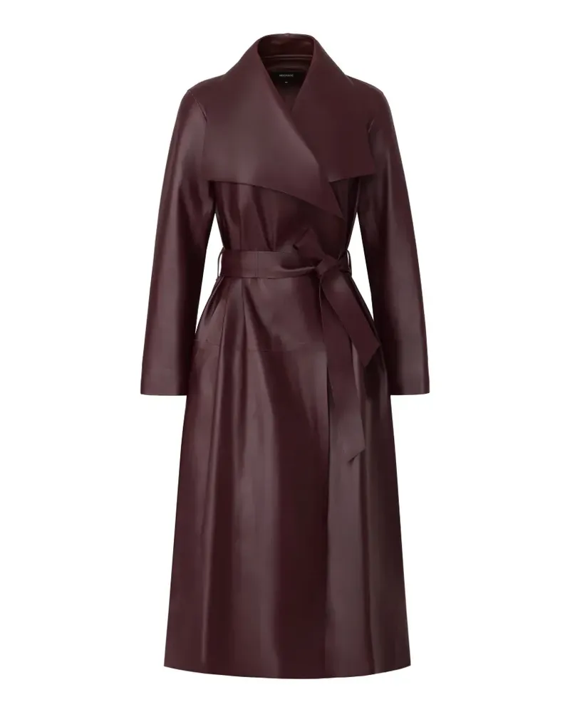 Mackage Mai leather coat - Rot Rot