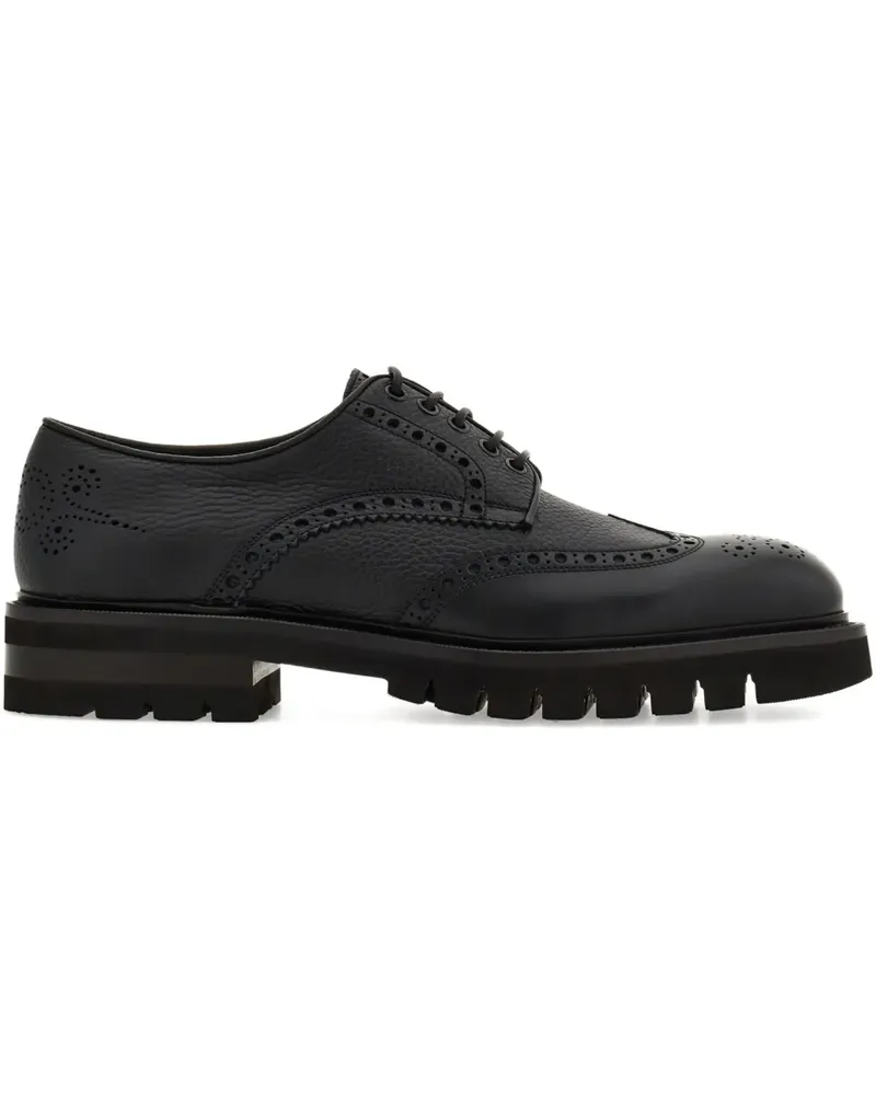 Ferragamo Derby-Schuhe - Schwarz Schwarz