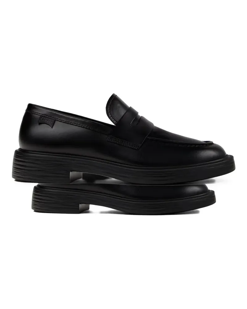 Camper Dean Penny-Loafer - Schwarz Schwarz