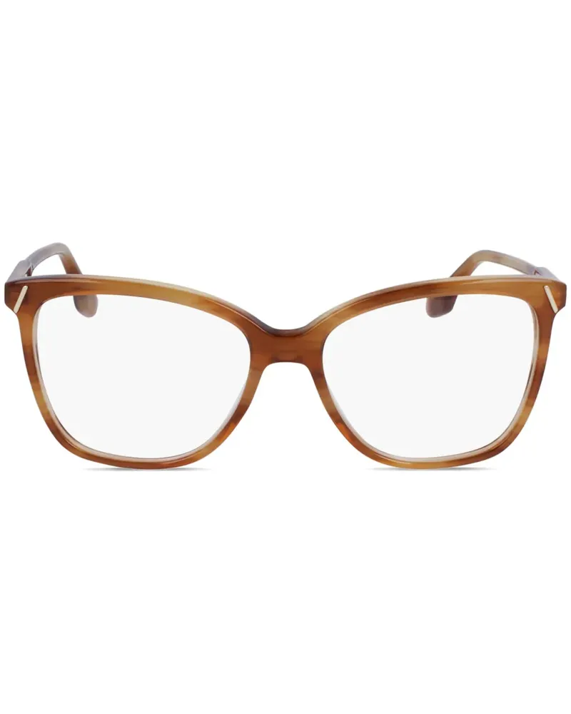 Victoria Beckham VB2641' Brille mit eckigem Gestell - Braun Braun