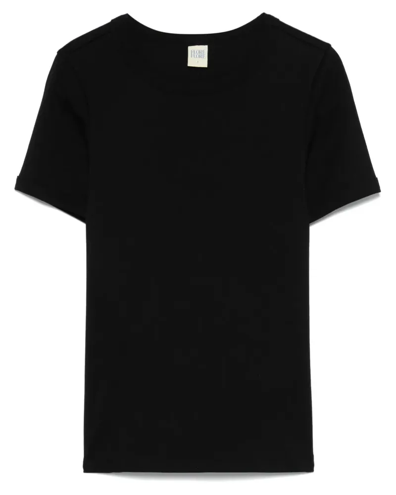Flore Flore Car T-Shirt - Schwarz Schwarz