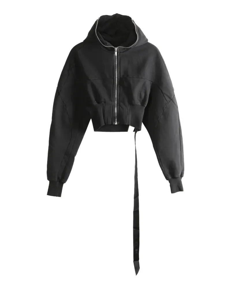 DRKSHDW by Rick Owens zip-up hoodie - Schwarz Schwarz