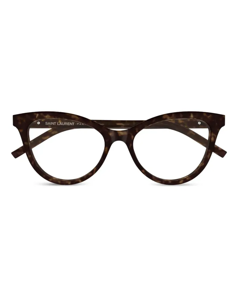 Saint Laurent cat-eye glasses - Braun Braun