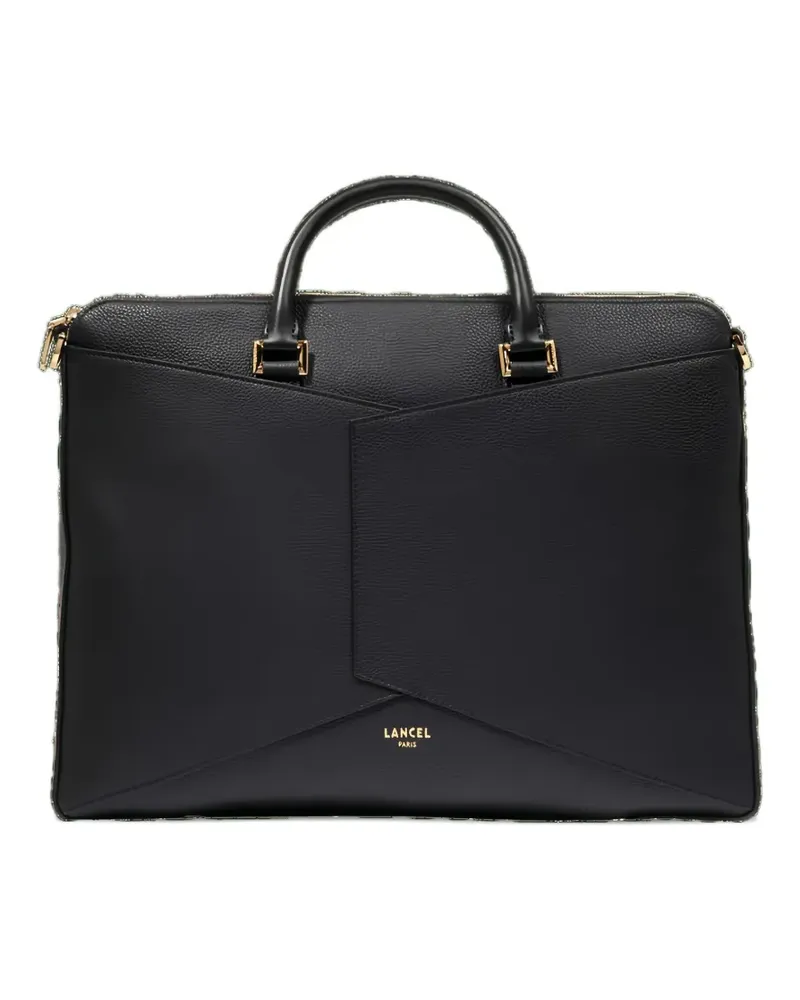 Lancel Enveloppe Laptoptasche aus Leder - Schwarz Schwarz