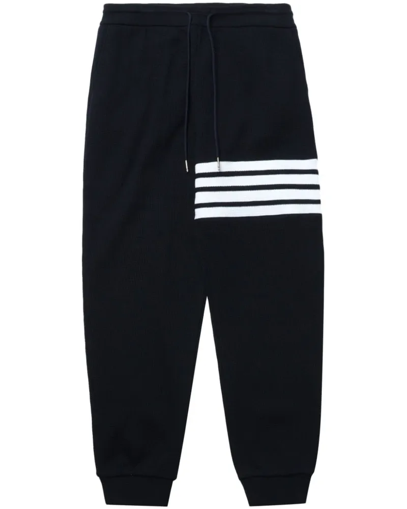 Thom Browne 4-Bar Stripe Navy Sweatpants Blau