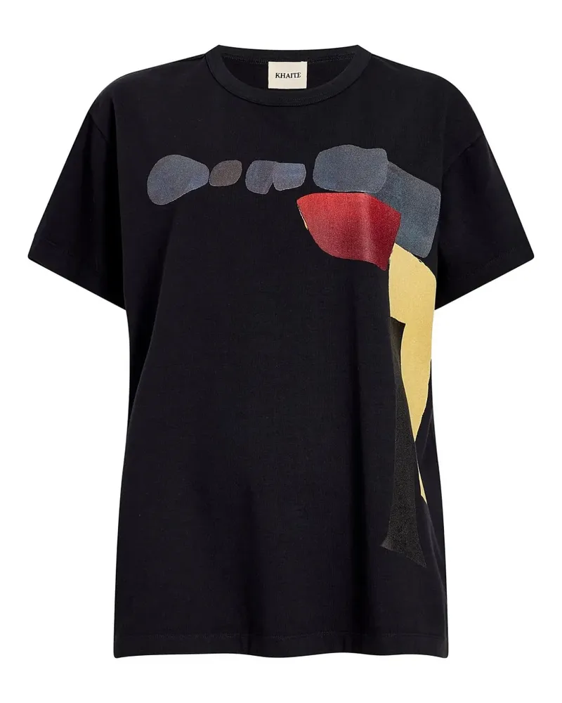 KHAITE Maeve T-Shirt - Schwarz Schwarz