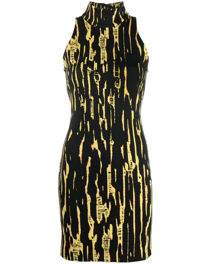 AMBUSH Minikleid mit Jacquardmuster - Schwarz Schwarz