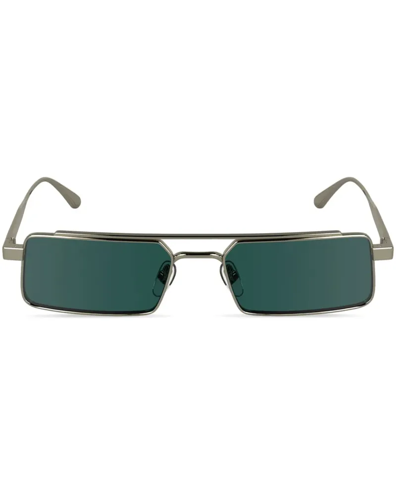 Calvin Klein Sonnenbrille mit eckigem Gestell - Gold Gold