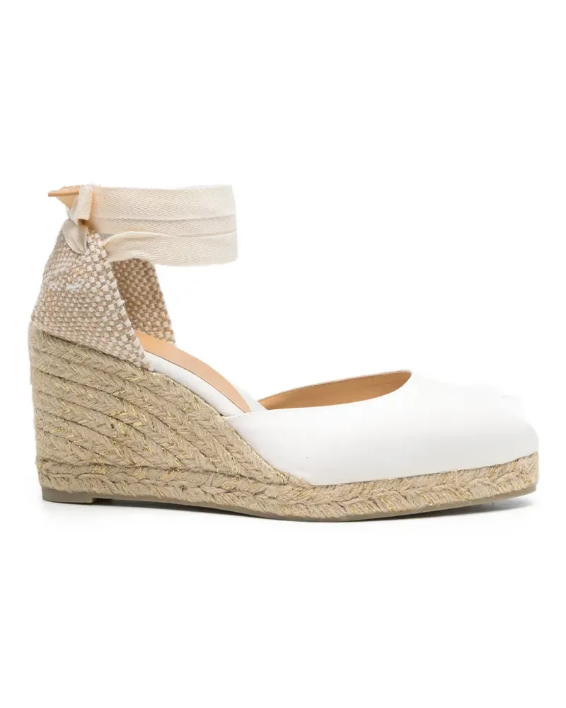 Castañer Joyce ankle-tie espadrilles - Weiß Weiß
