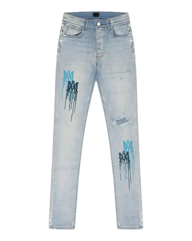 Amiri Jeans im Distressed-Look - Blau Blau
