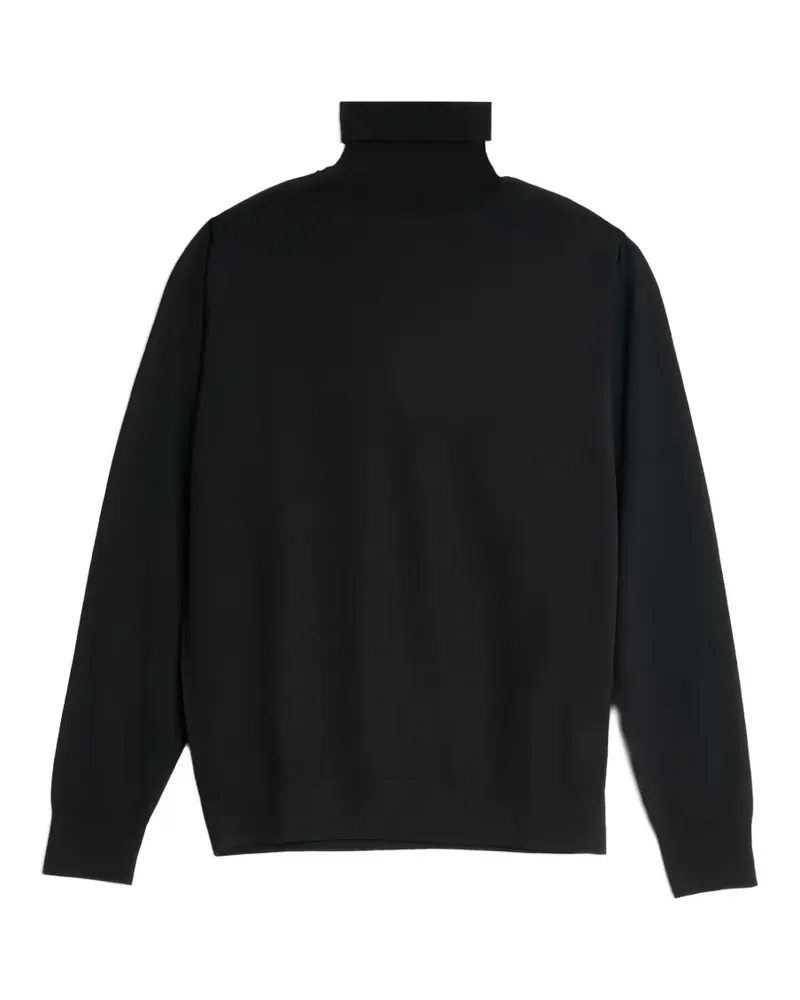 Pal Zileri Klassischer Rollkragenpullover - Schwarz Schwarz