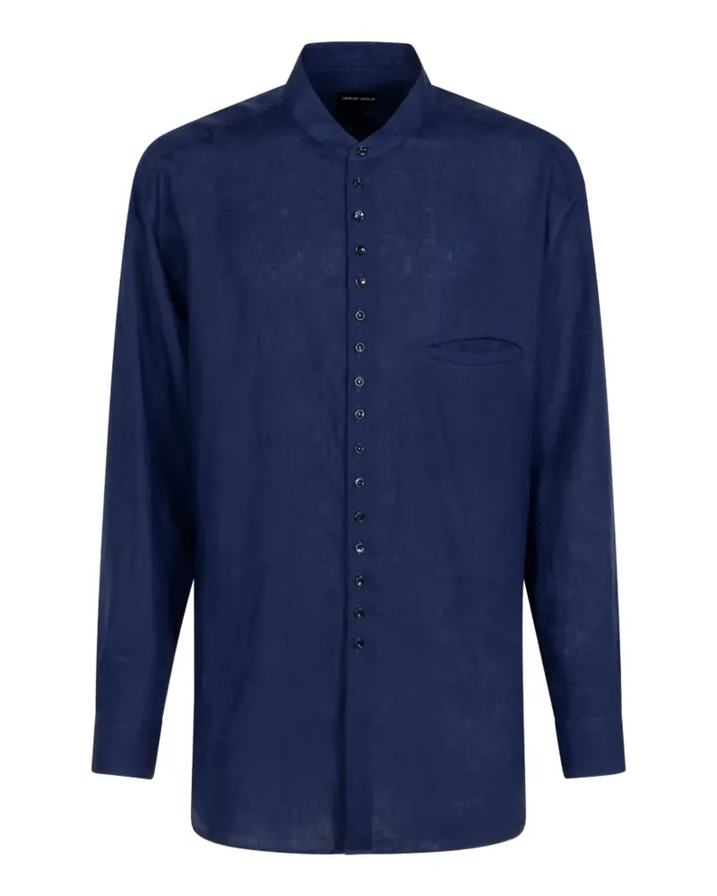 Giorgio Armani button-up shirt - Blau Blau