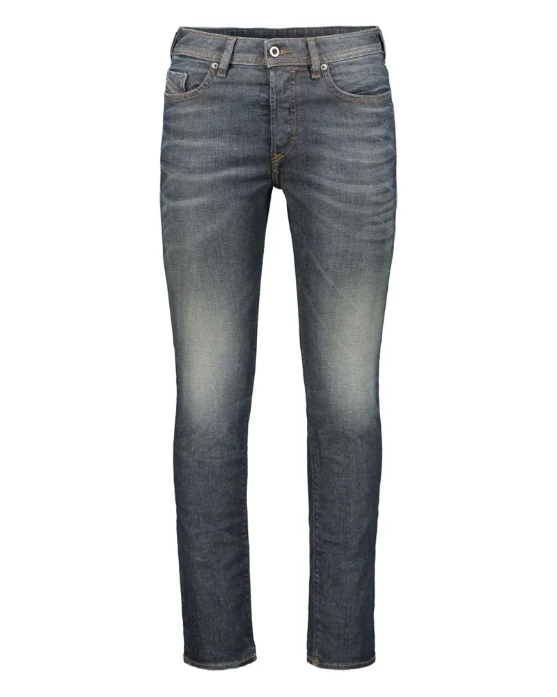 Diesel washed high-waist jeans - Blau Blau