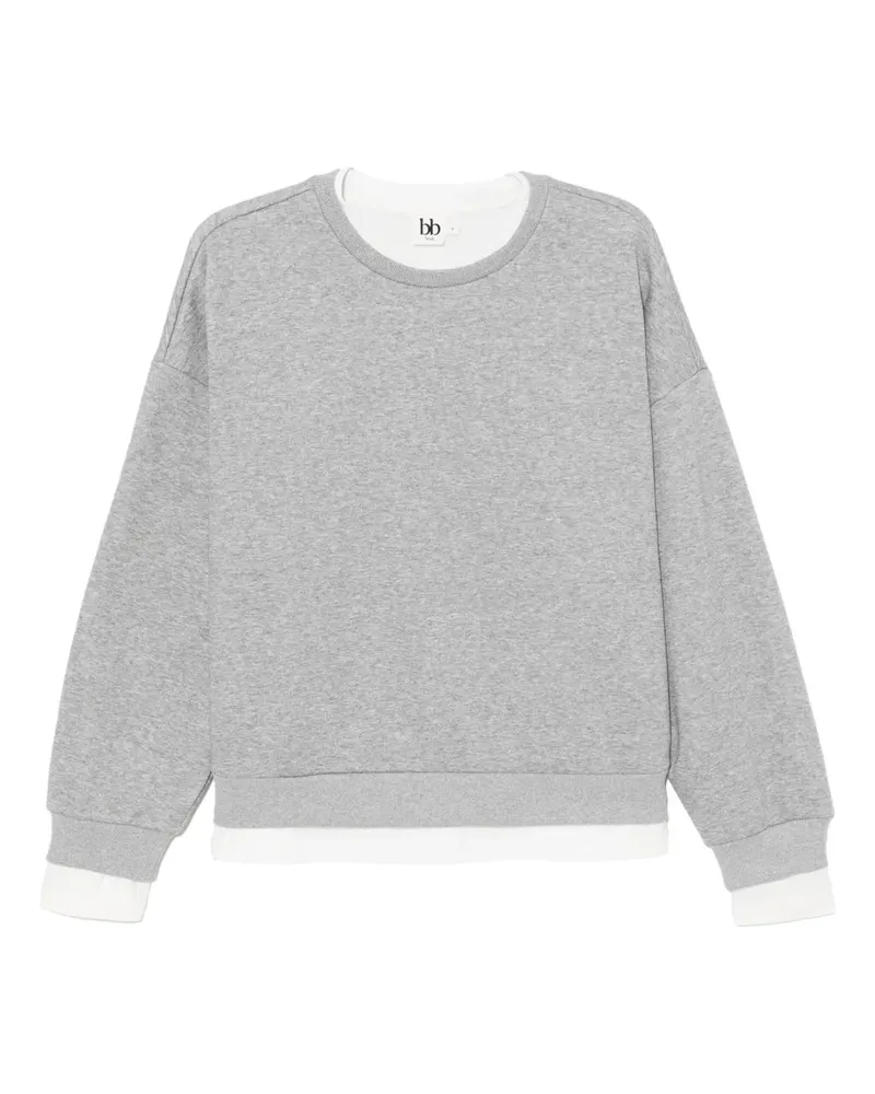 b+ab Sweatshirt im Layering-Look - Grau Grau