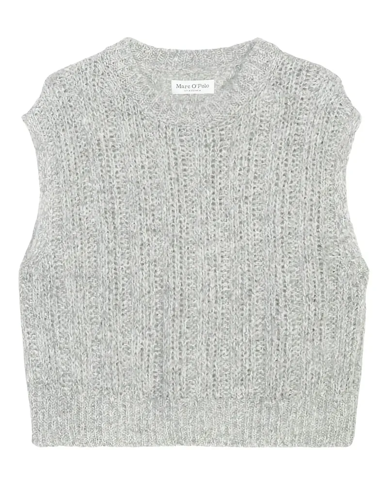 Marc O'Polo Gerippter Pullunder - Grau Grau