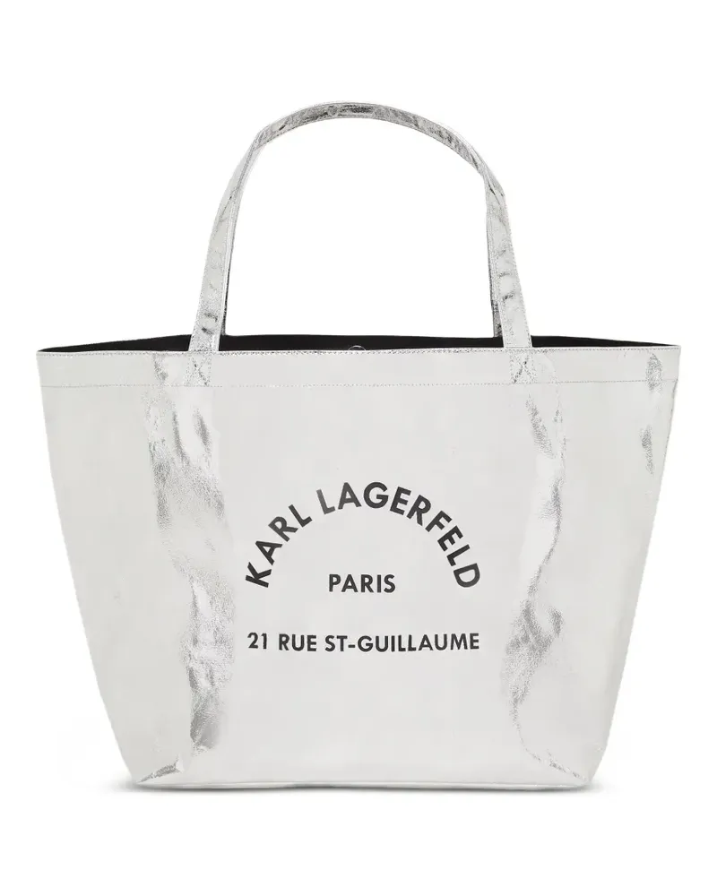 Karl Lagerfeld Große Rue St-Guillaume Tote Bag - Grau Grau