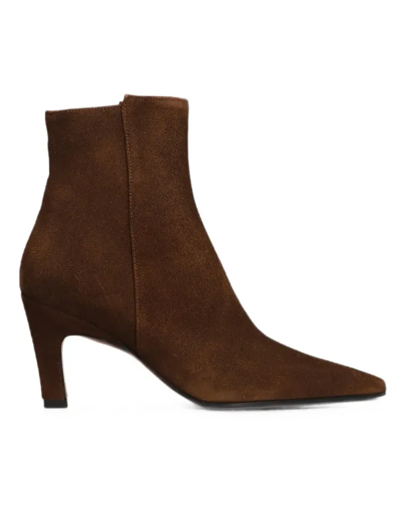 FESTA Milano Yanira pointed-toe ankle boots - Braun Braun