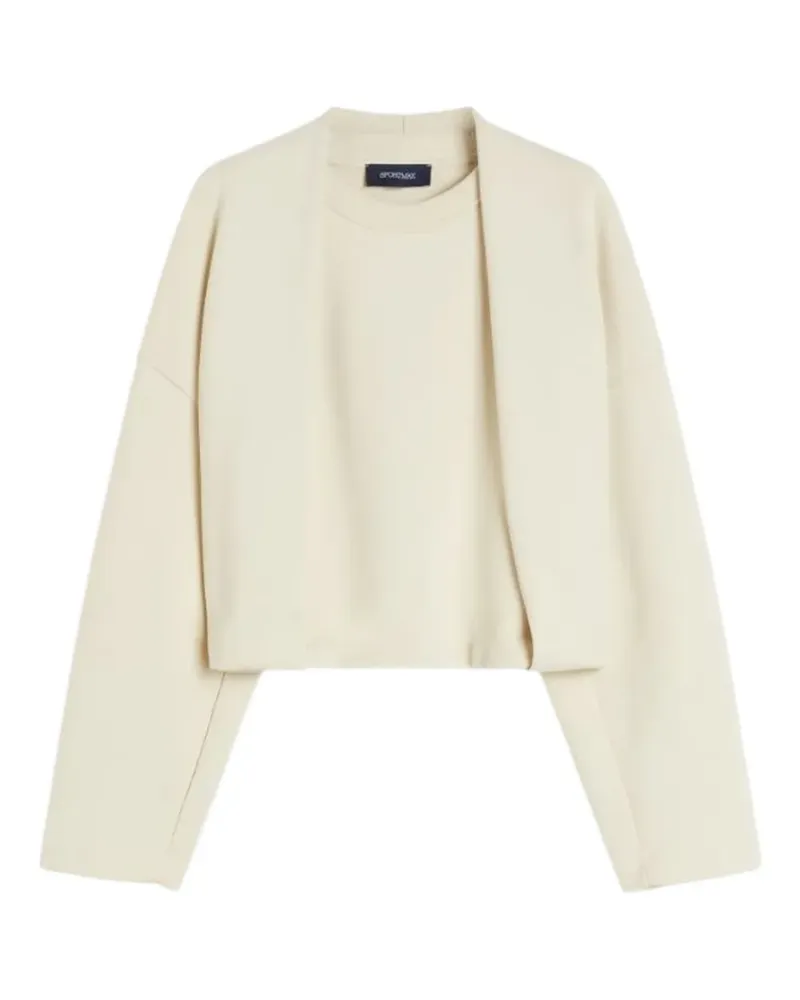 SPORTMAX Pullover im Layering-Look - Nude Nude