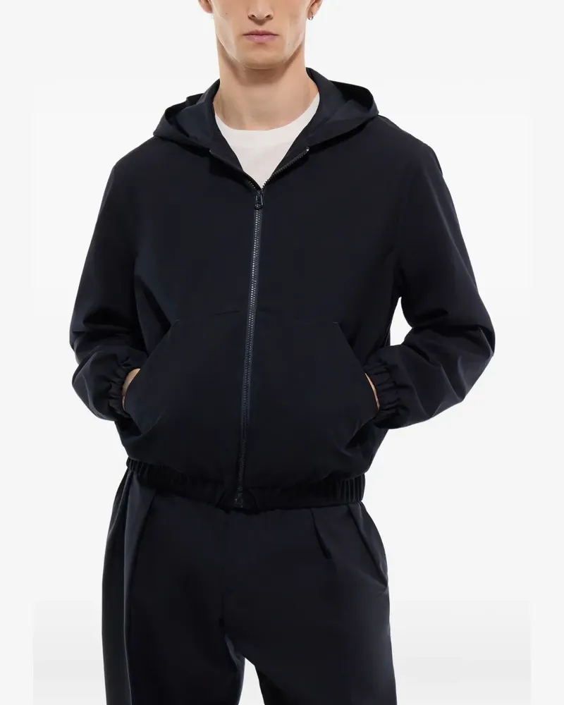 FURSAC hooded zip-fastening jacket - Blau Blau