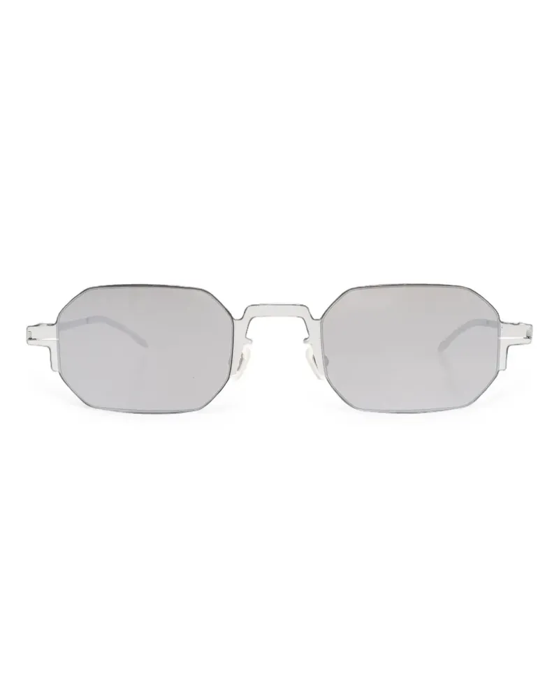 Mykita Studio15.1 Sonnenbrille mit geometrischem Gestell - Silber Silber