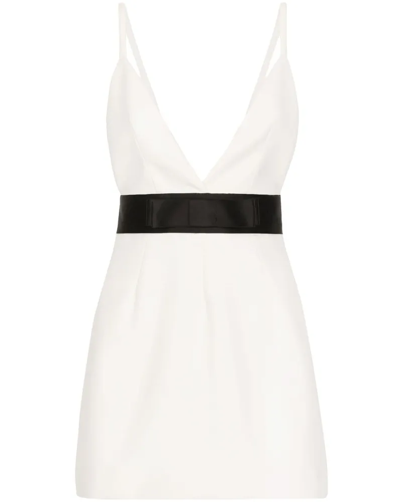 Dolce & Gabbana Kleid im Lagen-Look - Weiß Weiß