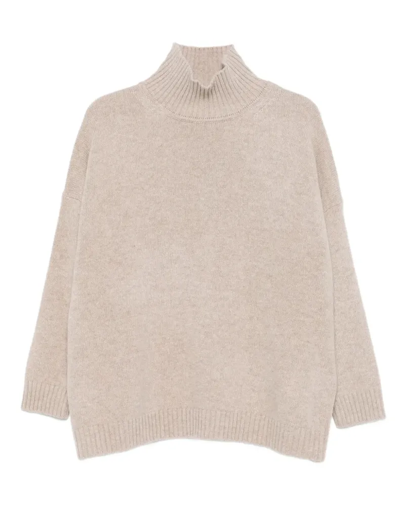 Max Mara Pullover mit tiefen Schultern - Nude Nude