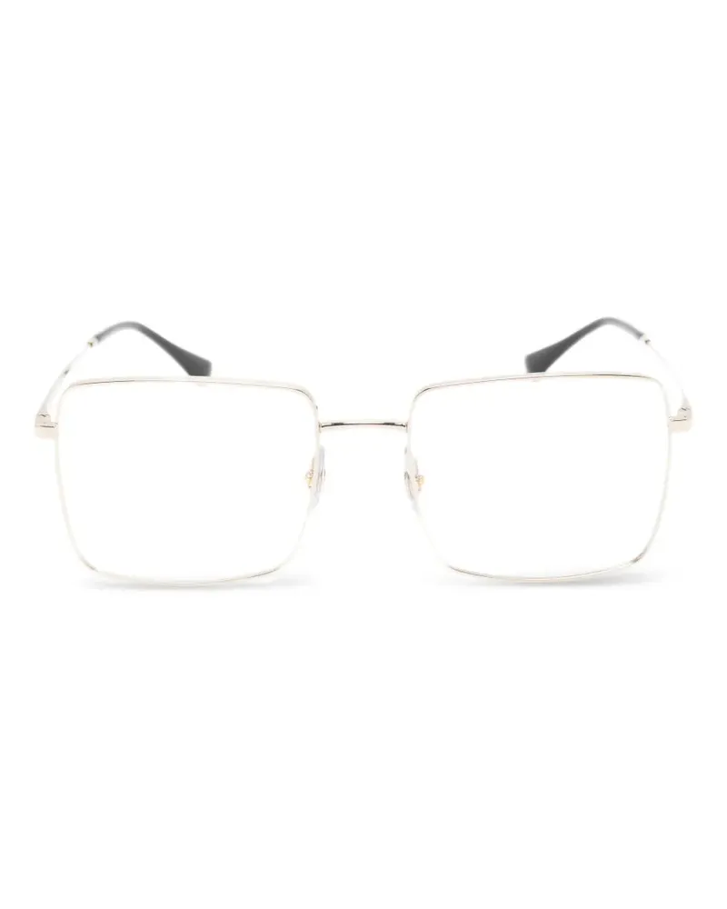 Ray Ban Brille mit eckigem Gestell - Gold Gold