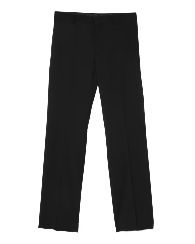 Manuel Ritz pressed-crease tailored trousers - Schwarz Schwarz