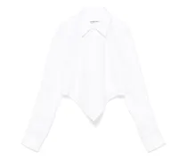 Cropped-Hemd - Weiß