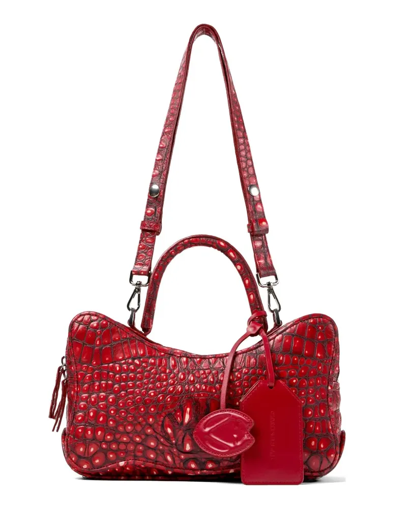 Camper Lunssi Schultertasche - Rot Rot